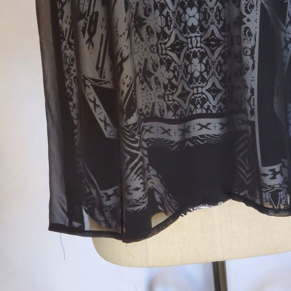 Style & Co Layered Tank Top with Metallic Beading, Size S-M, NWT - Picture 3 of 7